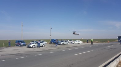 Aksaray'da Jandarmadan Helikopter Destekli Uygulama
