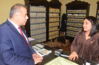 UMUTLU - Erdoğan Bıyık'a Esnaflar Büyük İlgi Gösterdi