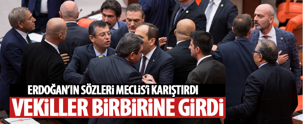 Meclis'te kavga