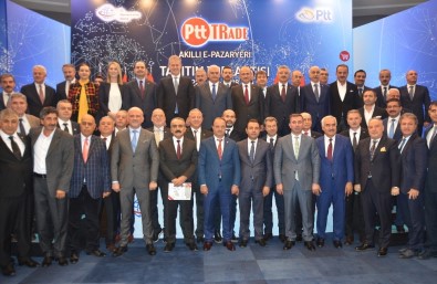 TBMM Başkanı Yıldırım, PTT Trade'i Açtı