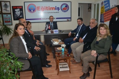 Enver Kiraz'dan Eğitim İş Sendikasına Ziyaret
