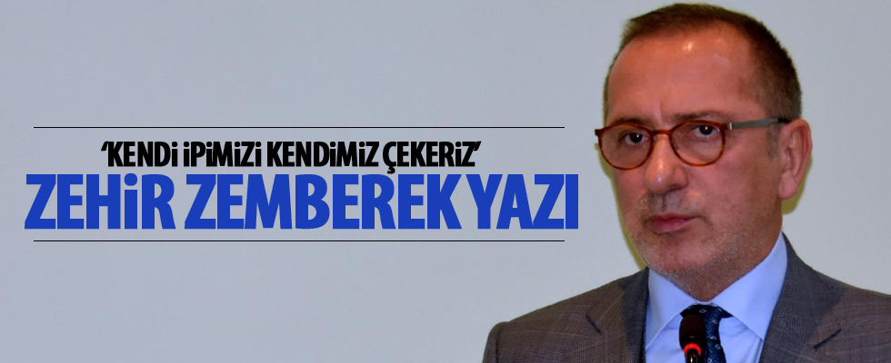 Fatih Altaylı'dan sert yazı