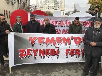 Yemen'deki İnsani Kriz Protesto Edildi