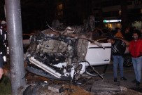 İzmir'de Trafik Kazası Açıklaması 1'İ Ağır 4 Yaralı
