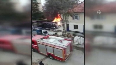 Karaman'da Yangın