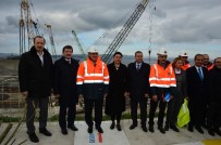 SÜTLÜCE - Ulaştırma Bakanı Turhan, 1915 Çanakkale Köprüsü'nü İnceledi