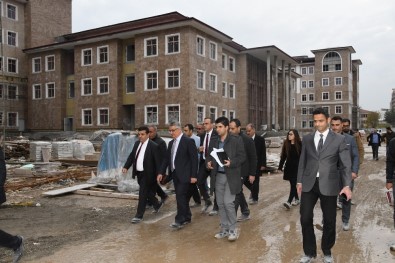 Vali Aykut Pekmez, Hükümet Konağı İnşaatını İnceledi