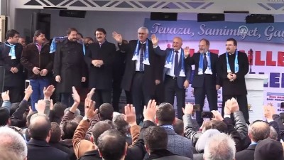 AK Parti'nin Erzurum Büyükşehir Belediye Başkan Adayı Sekmen'e Coşkulu Karşılama