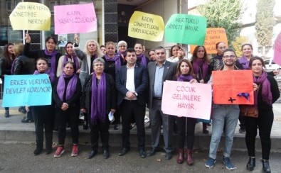 CHP'li Kadınlardan 24 Kasım Kadına Yönelik Şiddet  Mücadele Etkinliği