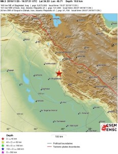 İran'da 6,4 büyüklüğünde deprem