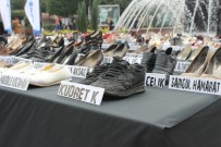 AVCILAR BELEDİYESİ - Kadın Cinayetine Kurban Giden 363 Kadın, 363 Çift Ayakkabı