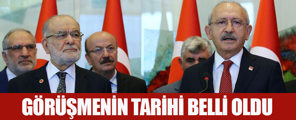 Kılıçdaroğlu-Karamollaoğlu görüşmesinin tarihi belli oldu