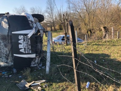 Zonguldak'ta Trafik Kazası Açıklaması 1'İ Ağır, 4 Yaralı