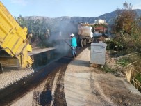 PAYALLAR - Alanya'da Asfalt Çalışmaları Devam Ediyor