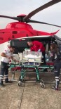 YENIDOĞAN - Ambulans Helikopter 18 Günlük Eymen İçin Havalandı