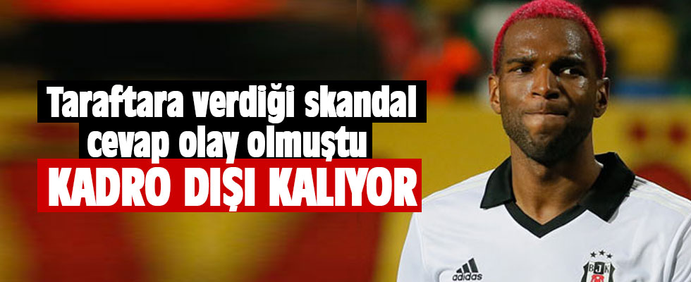 Beşiktaş'ta Ryan Babel kadro dışı kalıyor!