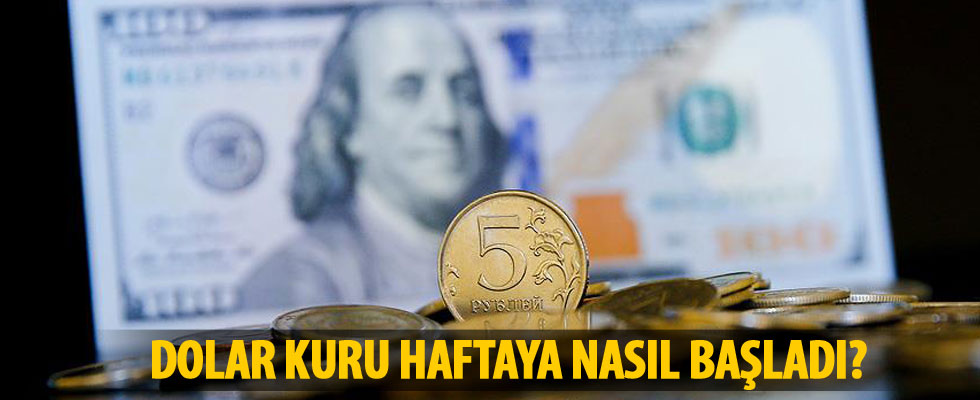 Dolar/TL,yüzde 0,30 azalışla düşüşte