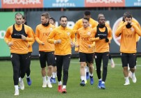 CIMBOM - Galatasaray'da Şampiyonlar Ligi Mesaisi Devam Etti