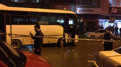 Halk Otobüsü Otomobille Çarpıştı Açıklaması 5 Yaralı