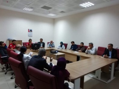 Hastanede Masa Başı Tatbikatı Yapıldı