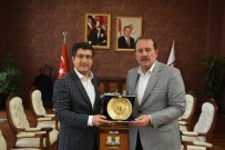 ŞEYH EDEBALI - Milletvekili Karacan, Rektör Taş İle Bir Araya Geldi