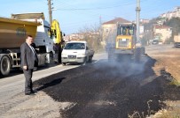 KABRISTAN - Mollabey Yolu Asfaltlanıyor