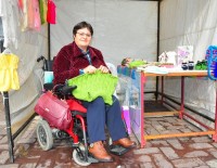 BELDEN - Akülü Aracında Ördüklerini Satarak Geçimini Sağlıyor