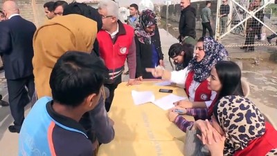Türk Kızılayı'ndan Irak'taki Göçmenlere İnsani Yardım