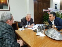 KAYABAŞı - Başkan Vergili, KARDEMİR AŞ. Yönetim Kurulu Başkanı Güleç'i Ziyaret Etti