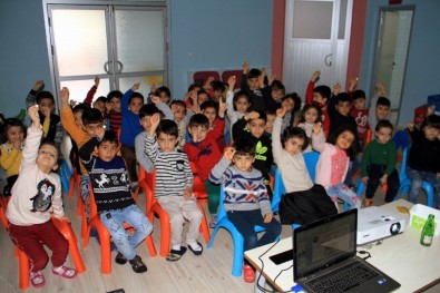 Bismil'de Anaokulu Öğrencilerine Geri Dönüşüm Semineri Verildi