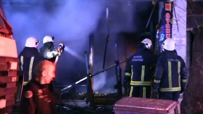 Bursa'da İş Yerinde Patlama Ve Yangın