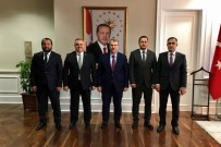 HALIL ELDEMIR - Karaman Heyeti, Tıp Fakültesi İçin Ankara'da Görüşmelerde Bulundu