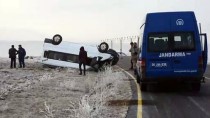 Kars'ta Öğrenci Servisi Devrildi Açıklaması 13 Yaralı