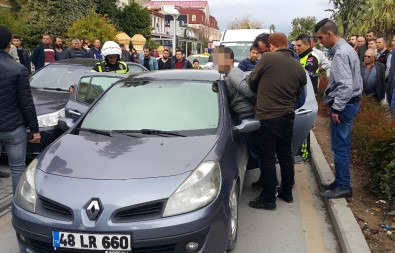 Milas'ta 'Dur' İhtarına Uymayan Sürücü Ortalığı Birbirine Kattı