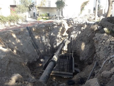 Ortakent'in İçme Suyu Hatları Devreye Alınıyor