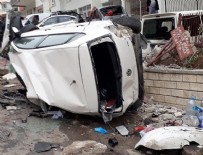AYVALı - Başkent’te freni patlayan kamyon dehşet saçtı