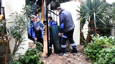 Bodrum'daki İçme Suyu Borusunun Patlaması