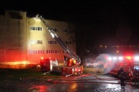 Hadımköy'de Ayakkabı Fabrikasında Korkutan Yangın