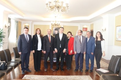 İPEKYOLUSİFED Yönetimi Erzurum Valisi Memiş İle Görüştü