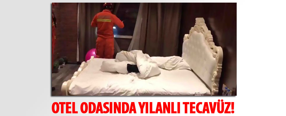 'Ya tecavüz, ya yılan' dedi, kendi sokuldu!