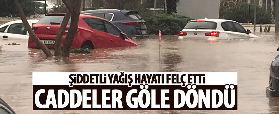 Edirne'den sonra o bölgeyi şiddetli yağış vurdu
