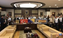 MEVLÜT ÖZDEMIR - Bosna Hersek'ten Gelen STK'lar Başkan Çetin'i Ziyaret Etti