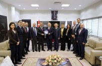 SÜT ÜRÜNLERİ - Kıbrıs Türk Sanayi Odası'ndan KAYSO'ya Ziyaret