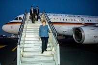 Merkel'in Uçağı Zorunlu İniş Yaptı