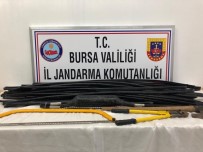 TELEFON KABLOSU - Türk Telekom'un Kablolarını Çalan Hırsızlar Tutuklandı