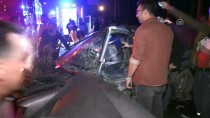 MEHMET KÜÇÜK - Düzce'de Zincirleme Trafik Kazası Açıklaması 1 Ölü, 2 Yaralı