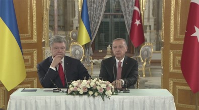 Erdoğan Ve Poroşenko'dan Ortak Basın Açıklaması