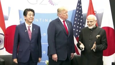 ABD, Hindistan Ve Japonya'nın Liderleri İlk Kez Bir Araya Geldi
