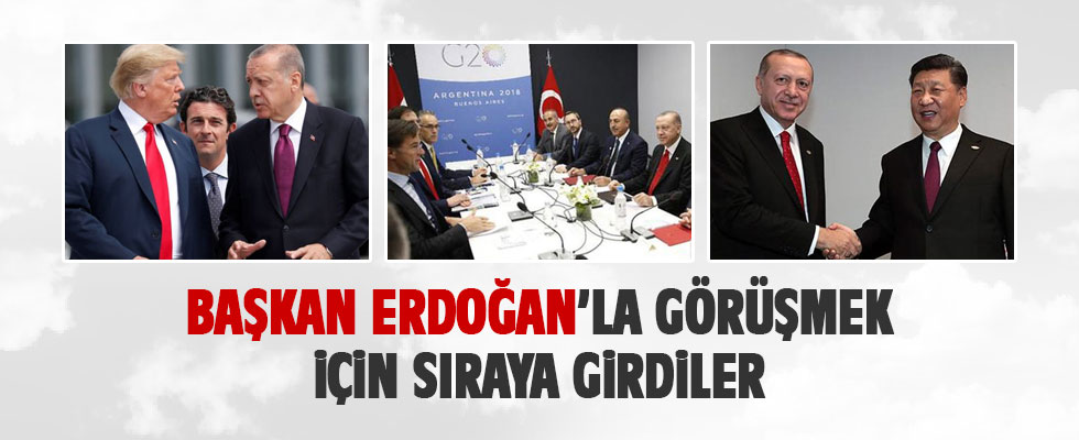 Cumhurbaşkanı Erdoğan ve Trump görüştü