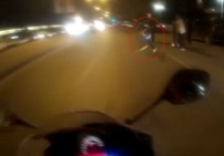 KURTKÖY - İstanbul'da Yürekleri Ağza Getiren Kaza Kamerada